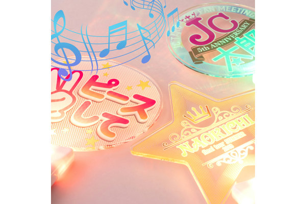 音楽連動アクリルペンライト